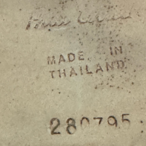 Asian Art Deco Thai Celadon ashtray, made in Thailand.  5 X 5 - Picture 7 of 8